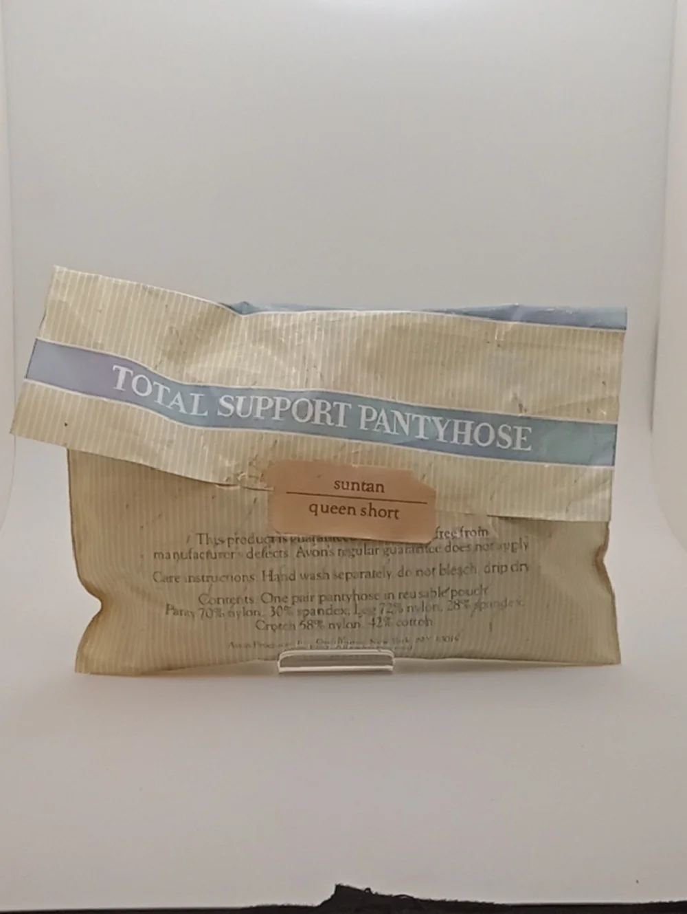 Bundle 3 For $15 Avon Vintage 1983 Ultra Fit Suntan Queen Short Pantyhose!